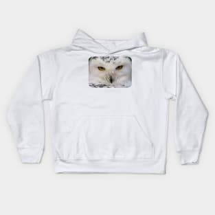 Snowy Owl Kids Hoodie